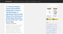 Desktop Screenshot of antennas.tv