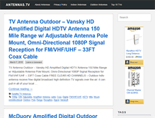 Tablet Screenshot of antennas.tv